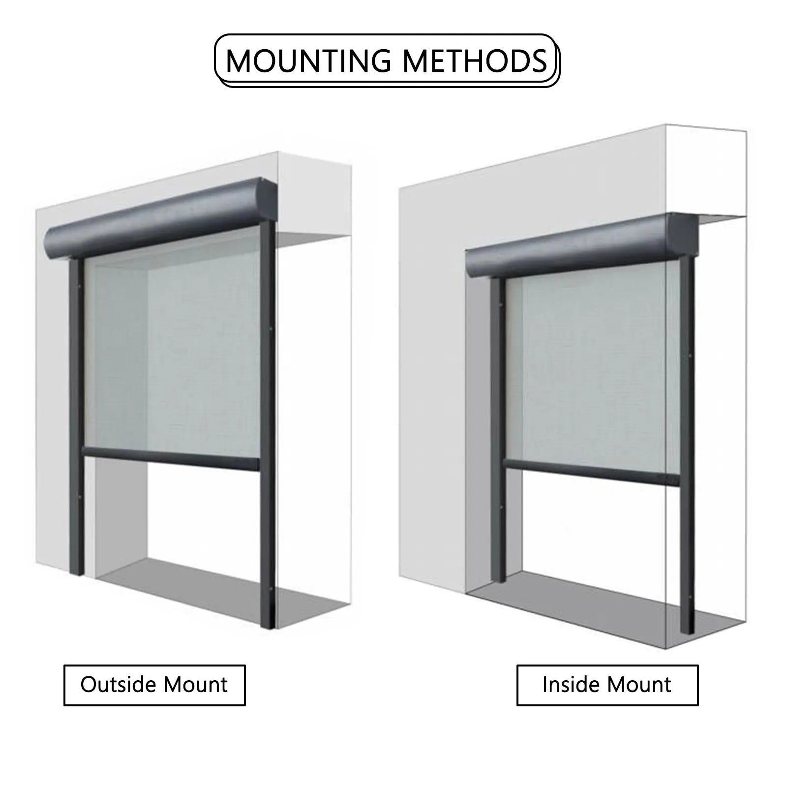 Motorized Zip Screen Roller Blinds Outdoor Patio Shading